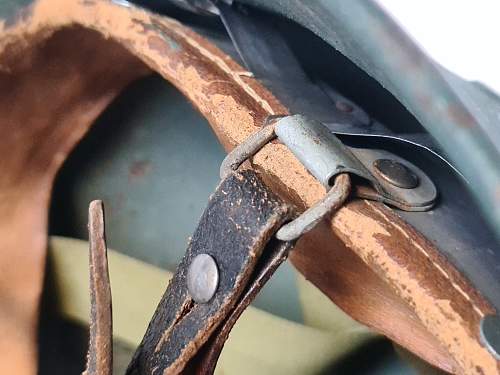 Helmet of the West-German &quot;Bundesgrenzschutz&quot; - &quot;Federal Border Guard &quot; - M 1951 - Part 3