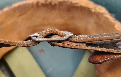 Helmet of the West-German &quot;Bundesgrenzschutz&quot; - &quot;Federal Border Guard &quot; - M 1951 - Part 3