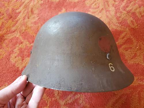 Japanese WWII Civil Defense Helmet