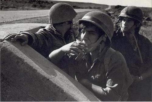 IDF ISRAELI helmets arab israeli wars, 1967 - 1982