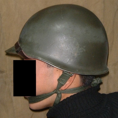 Japanese Defense Force Type 66 steel helmet