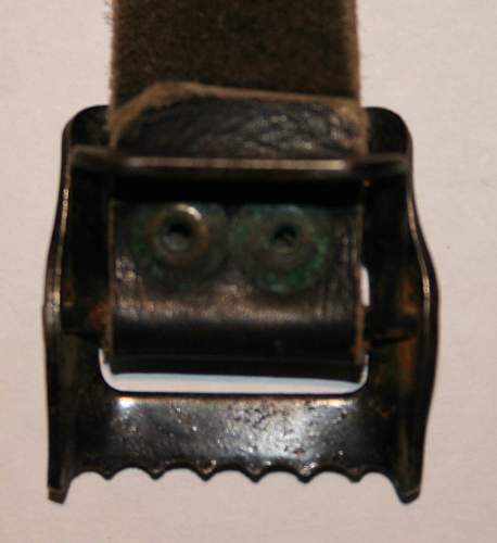 KNIL helmet buckle ID, help wanted!