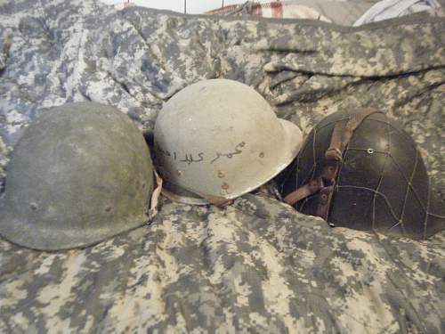 My helmet finds in iraq