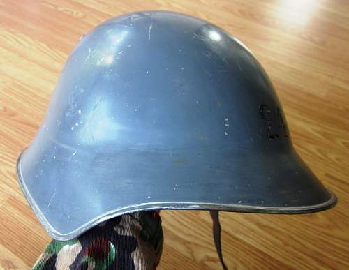 Swiss WW II Helmet - Miltary ??