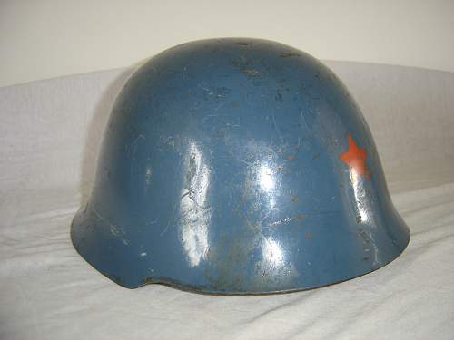 Serbian helmets