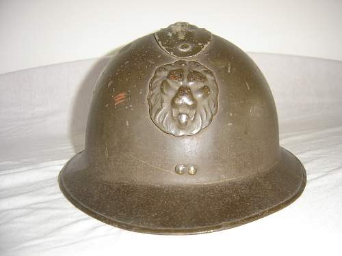 Belgian helmet WW2