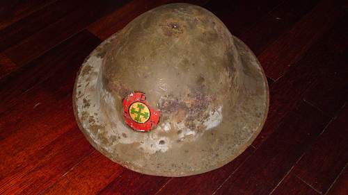 Need help with WW1 Helmet