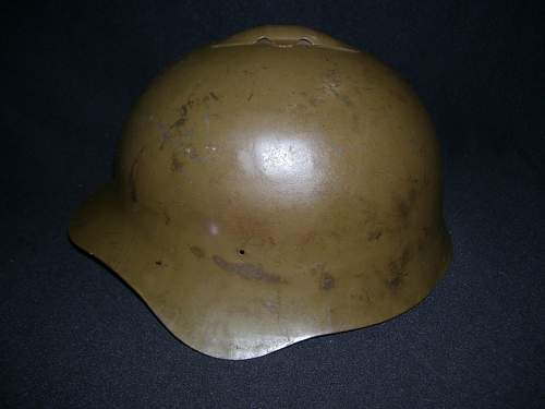 Steel helmet