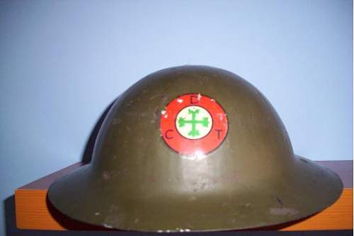 Portuguese M1917 Helmet