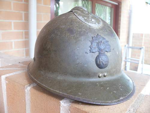 French Adrian Helmet