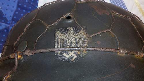 WW2 M35 wire helmet