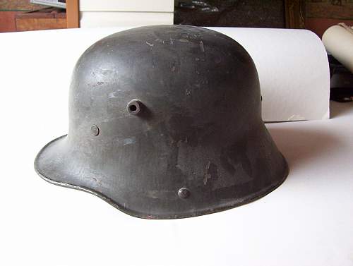 Unknown steel helmet
