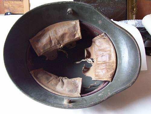 Unknown steel helmet