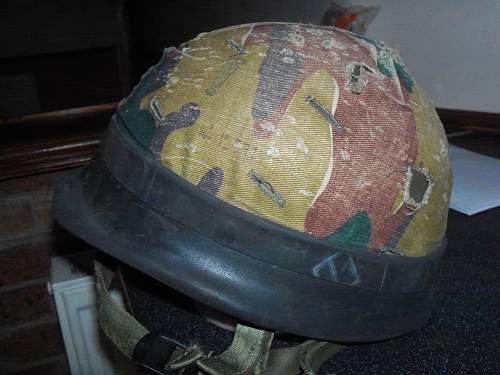 belgium m71 parachutist helmet