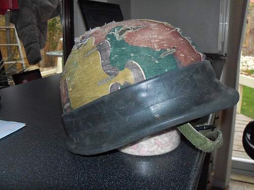 belgium m71 parachutist helmet