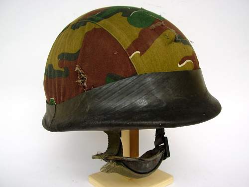 belgium m71 parachutist helmet