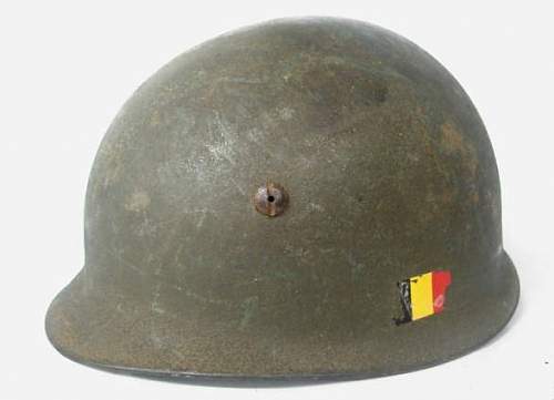 belgium m71 parachutist helmet