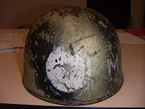 Iraqi issued British MKII Tank helmet?