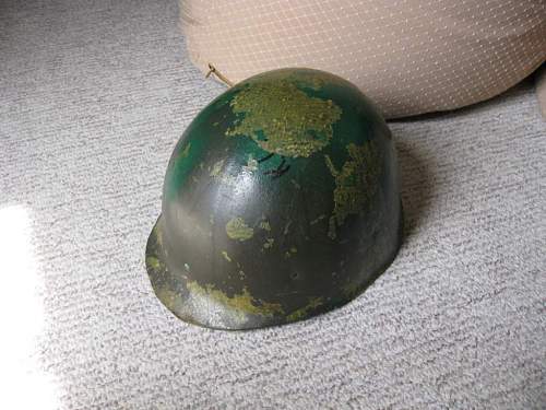 Vietnam era helmet