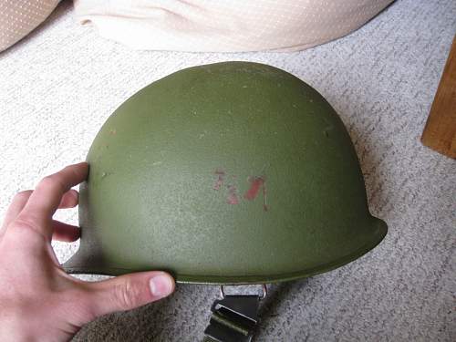 Vietnam era helmet