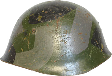 Close up from my steel helmet collection in detail