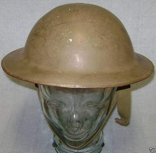 British style helmet