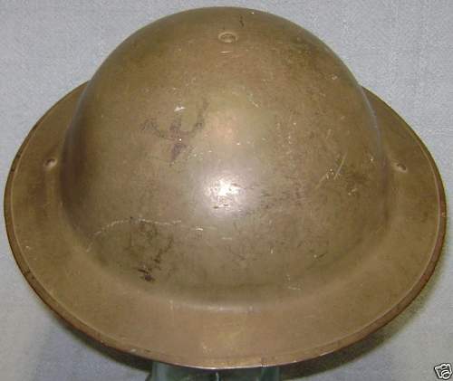 British style helmet