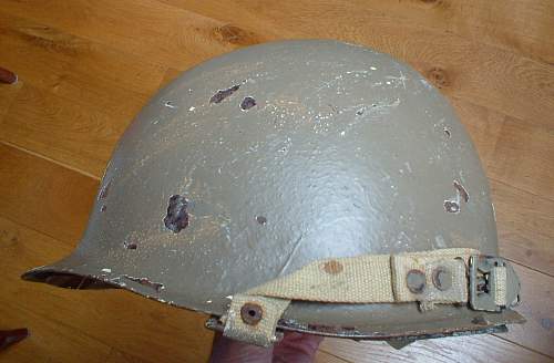 Israeli Defence Forces M1 Helmet (2-strap version) Re-conditioned US Liner