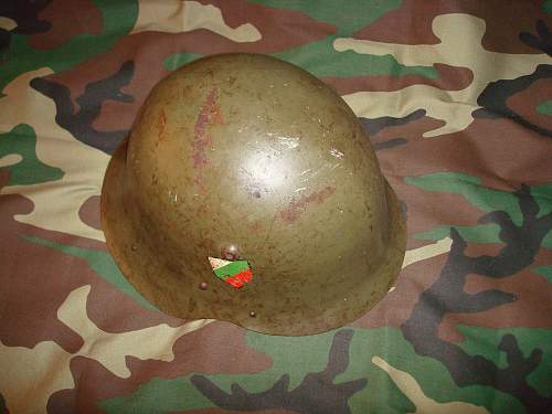 Bulgarian M36 helmet