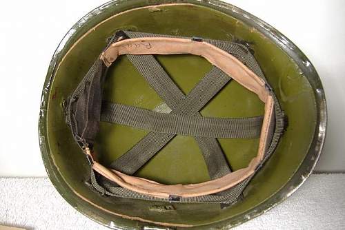 Mystery M1 Liner webbing, Early Aussie issue?