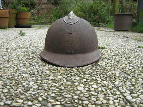 French Adrian M-26 Steel Helmet