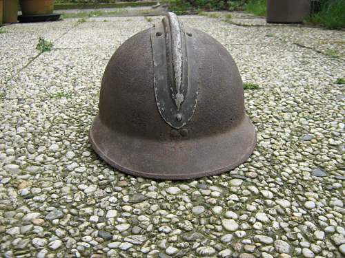 French Adrian M-26 Steel Helmet