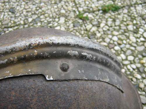 French Adrian M-26 Steel Helmet