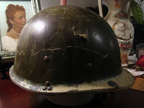 My Souvenir Iraqi Helmet...