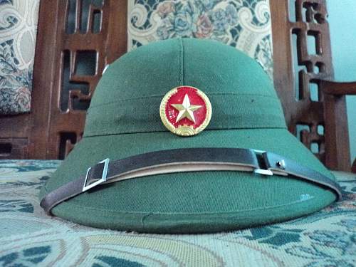 PAVN Pith Helmet - military or tourist?