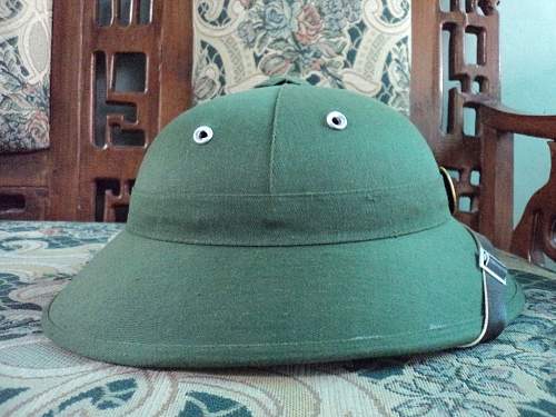 PAVN Pith Helmet - military or tourist?