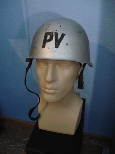 Question about a Hungarian 'Civil Defense' M50 helmet (???)