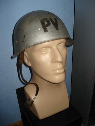 Question about a Hungarian 'Civil Defense' M50 helmet (???)