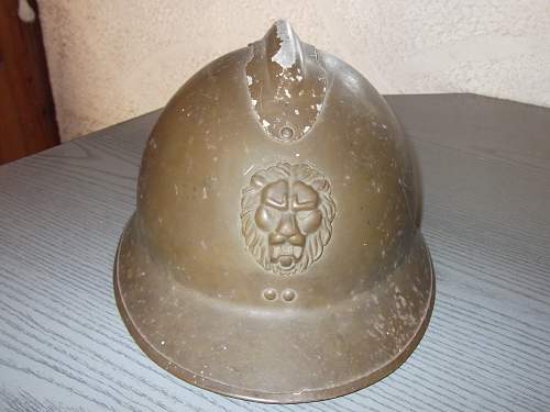 Belgian Adrian Helmet plus Unknown