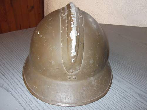 Belgian Adrian Helmet plus Unknown