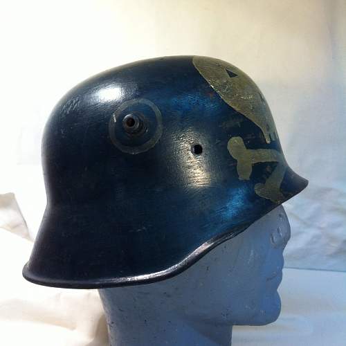 Interesting helmet I found... real?