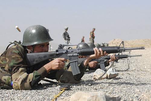 helmets in use by new Afghan army, do you recognize this helmet?