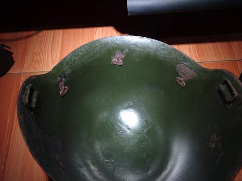 German steel helmet lookalike? Need help to identify the helmet