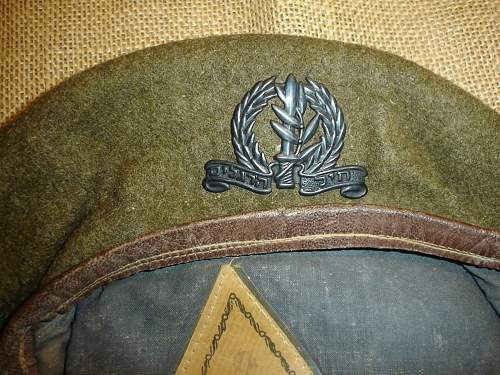 IDF beret, identification please !