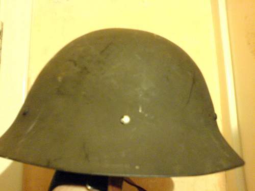 WWII Finnish Camo Helmet?