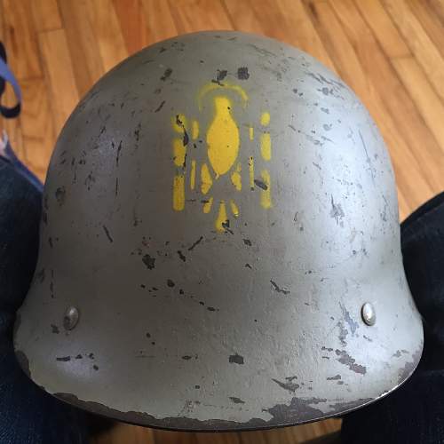M24? Spanish Helmet - With Stencil