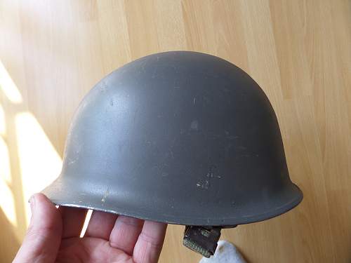 3x Fea market found steel helmets