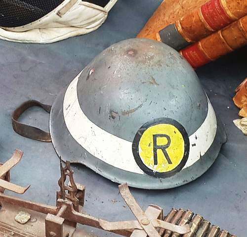 &quot;R&quot;- marked East German Helmet