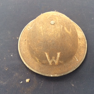 WWII Warden's helmet