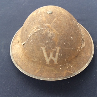 WWII Warden's helmet